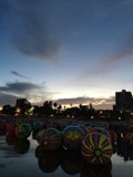 Colorful Spheres in MacArthur Lake