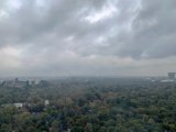 Cloudy Cityscape from Above