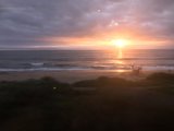 Train Ride into the Sunset
