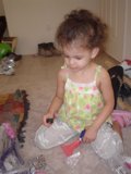 Little Girl Enjoying Sweet Treats