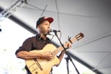 Tom Morello Rocks Coachella with Guitar and Microphone