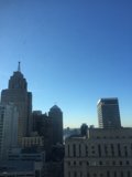 Detroit Skyline Art Deco