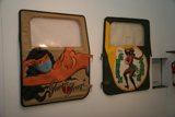 Vintage Soda Can Display