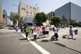 Mayday Protesters March through the City