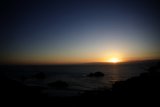 Golden Sunset at San Francisco Beach