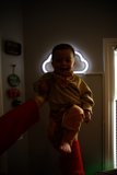 Wesley's Joyful Moment