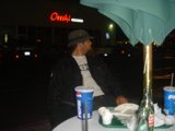 Man enjoying a drink at a pub