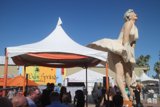 Marilyn Monroe Statue Stands Tall at Palm Springs Art and Wine Festival