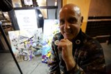 Portrait of a Content Bald Man