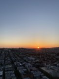 Golden Sunset Over the Urban Landscape