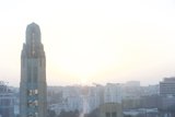 Cityscape at Sunrise