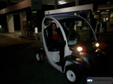 Night Ride in an Electric Car