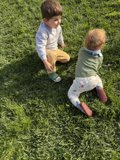 Playful Explorers in the Garden