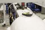White Machine with Wires
