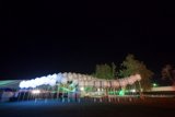 Illuminated Balloons Light Up the Night Sky
