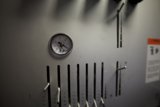Pressure Gauge on Metal Panel