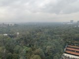 Cloudy Cityscape from Above