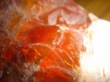Orange Agate Crystal Rock