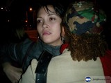 Woman with stylish jacket and hat