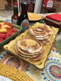 Pancakes and Fruit Delight