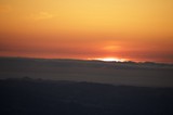 Golden Sunset Blazes Beyond the Bay Horizon