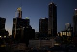 Dazzling Metropolis in Dusk