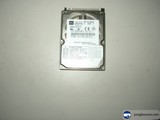 Vintage Hard Drive with Unique Sticker