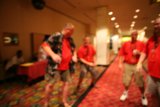 Red-Shirted Men at Defcon Day 1