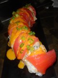 Sushi Roll with Fresh Vegetables