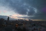 Urban Metropolis at Sunset