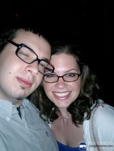 Smiling Couple with Spectacles
