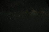 Milky Way Glows Over Lassen Volcanic Night Sky