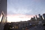 Sunset Over the Urban Metropolis