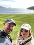 Selfie Time at Pebble Beach Golf Course