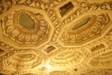 The Ornate Ceiling of the Grand Ballroom at the Grand Hotel in San Francisco