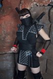 Ninja Woman Strikes a Pose