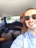 Man and his Furry Co-pilot
