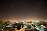 Cityscape at night from a high rise