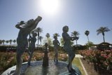 The Majestic Fountain at Coachella 2015