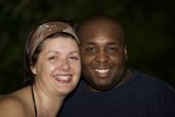 A Happy Couple on their Wedding Day
