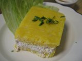 Lettuce-topped Yellow Cake