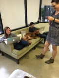 Relaxing with Dogs