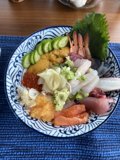 A Platter of Colorful Sushi Delights
