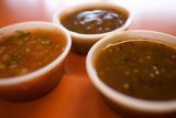 Three Delicious Bowls of Curry Salsa