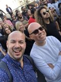 Smiling Men with Sunglasses