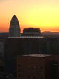 Los Angeles Skyline at Sunset