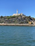 Majestic Alcatraz Island with its Towering Beacon