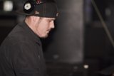 Black Shirt and Baseball Cap