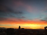 Tranquil Sunset Over the City