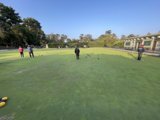 A sunny day at the Golden Gate Park Bowling Green